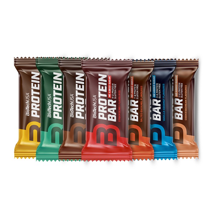 Thanh Bánh Protein Bar BiotechUSA – Hộp 20 Thanh