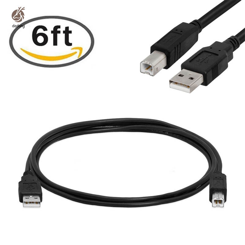 Dây cáp kết nối máy in tốc độ cao 1.8m USB 2.0 A sang B