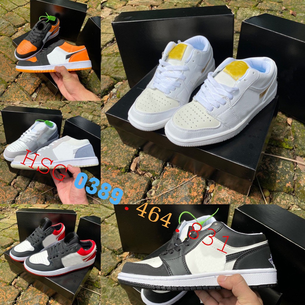 [Siêu Sale] Giày thể thao J 1 low thấp các màu mới cao cấp sẵn kho