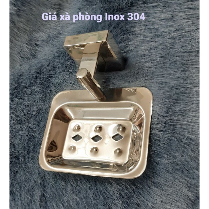 Khay để xà phòng,giá xà phòng chuẩn inox 304