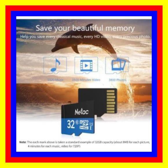giá khai trương_ Thẻ Nhớ MicroSD NETAC 32GB Class10 Siêu Bền - Bảo Hành 5 Năm | BigBuy360 - bigbuy360.vn