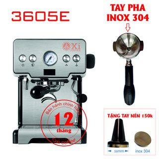 Bộ máy pha cà phê LaCasa CRM 3605E và LC 017