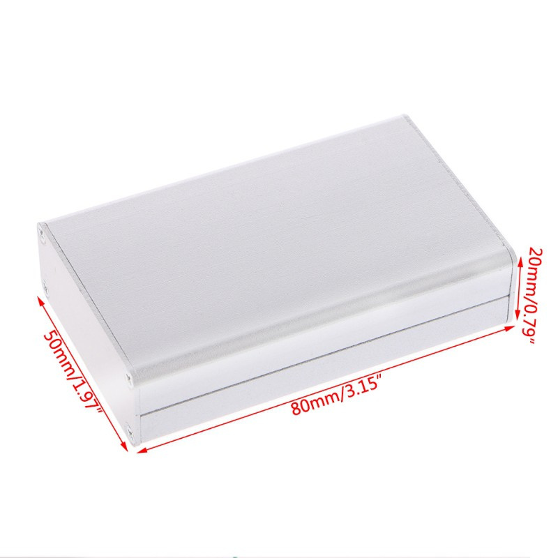 Hộp Nhôm Đựng Thiết Bị Điện Tử Diy 80x50 X 20mm