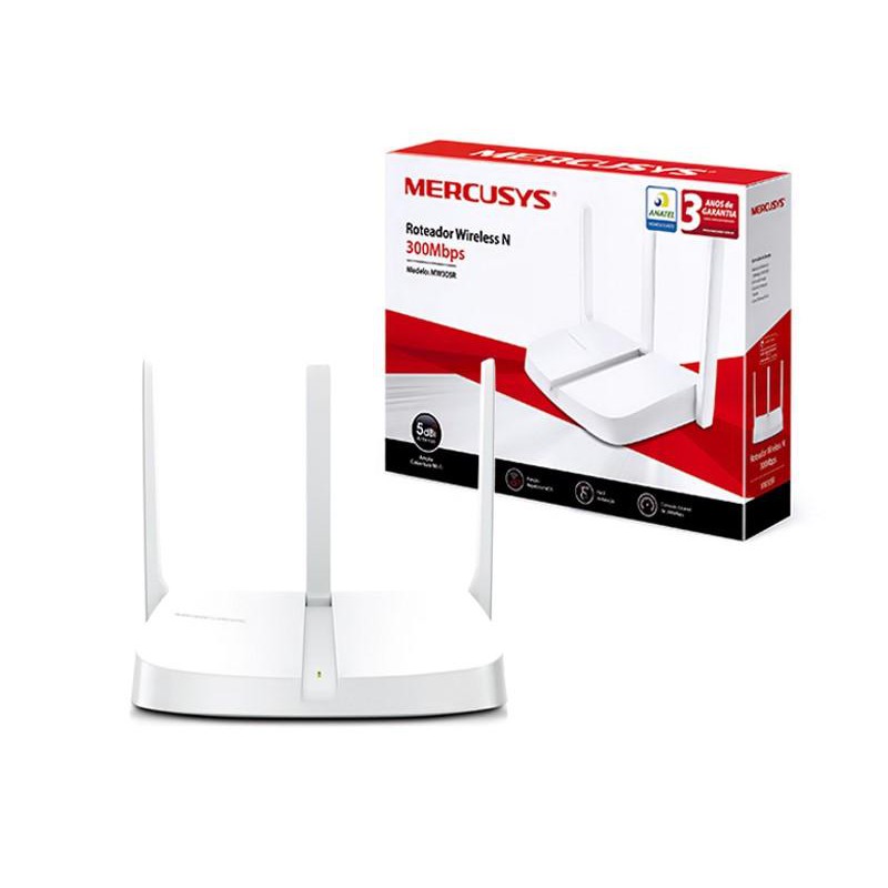 Bộ Phát wifi Mercusys 3 râu MW305R - Hàng chính hãng