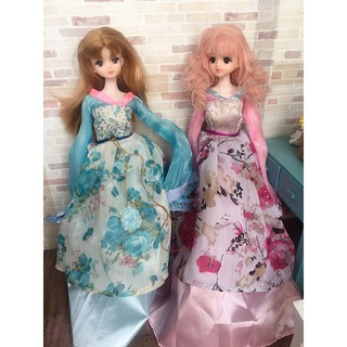 Váy cổ trang dành cho búp bê