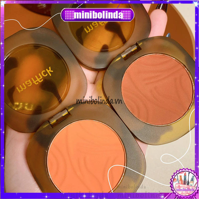 Phấn Má Hồng Màu Lì Tự Nhiên Trang Điểm Cho Da Maffick