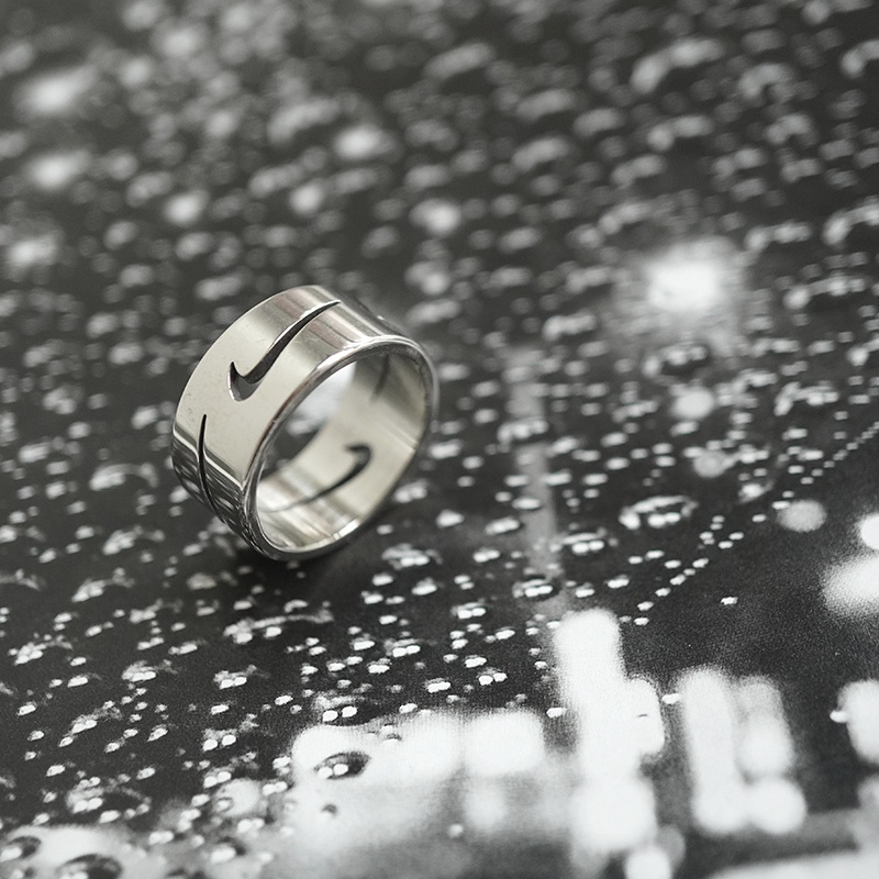 Nhẫn đeo tay bằng kim loại phong cách hip hop cá tính thời trang