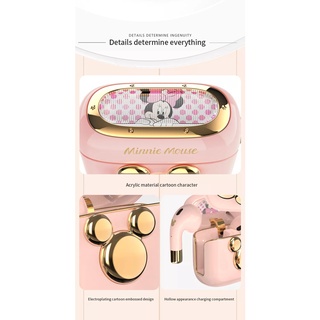 Tai nghe Bluetooth/gửi túi/Disney Mickey Món quà tuyệt vời nhất cho tai nghe bluetooth tws không dây