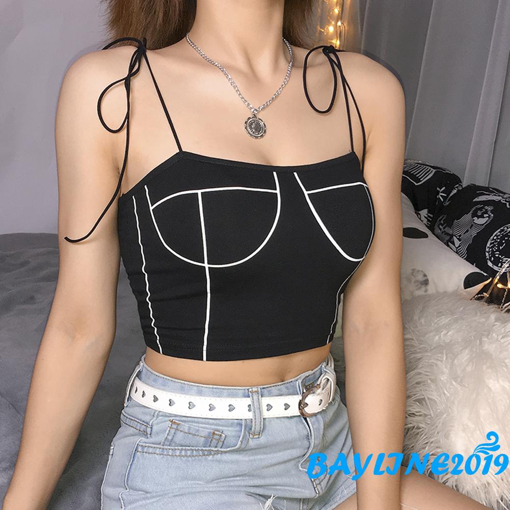 Áo croptop 2 dây quyến rũ thời trang dành cho nữ