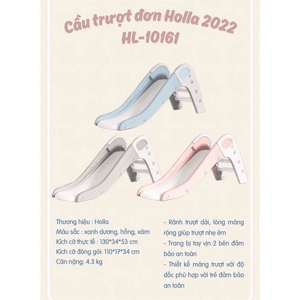 Cầu Trượt Holla mẫu 2022 cho bé |WINSHOPVN