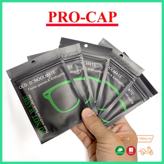 Khăn lau kính nano  chống đọng hơi nước, sương mù, hơi thở trên mắt kính và điện thoại