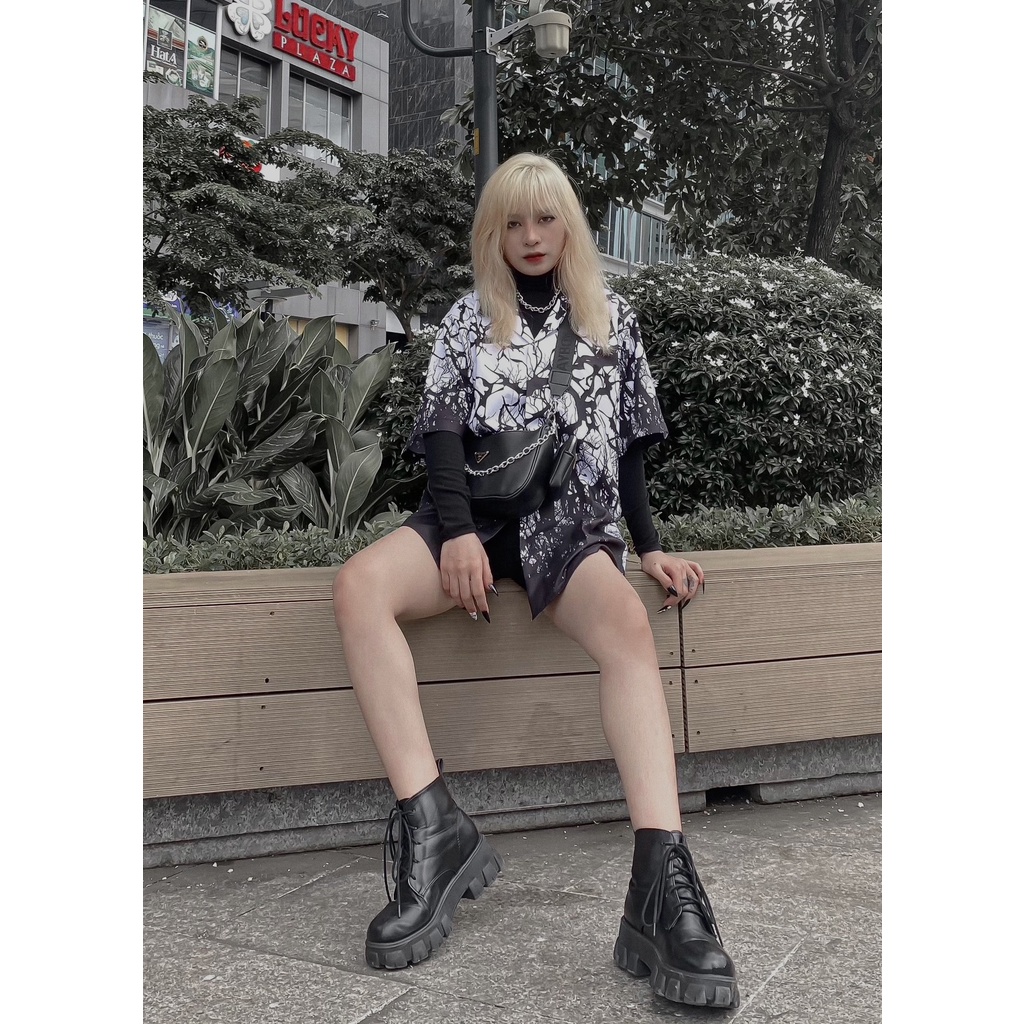 Áo Sơ Mi Nam Nữ SGES Họa Tiết Forest Unisex | BigBuy360 - bigbuy360.vn