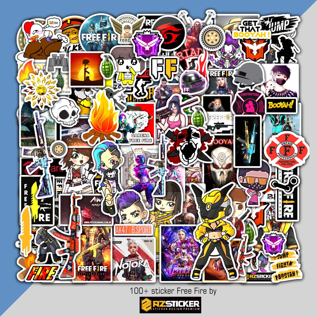 Sticker Game : Pubg, Fifa, CSGO, Liên Minh, Liên Quân, Free Fire, Among Us | Sticker PVC Chống Bay Màu, Chống Thấm Nước