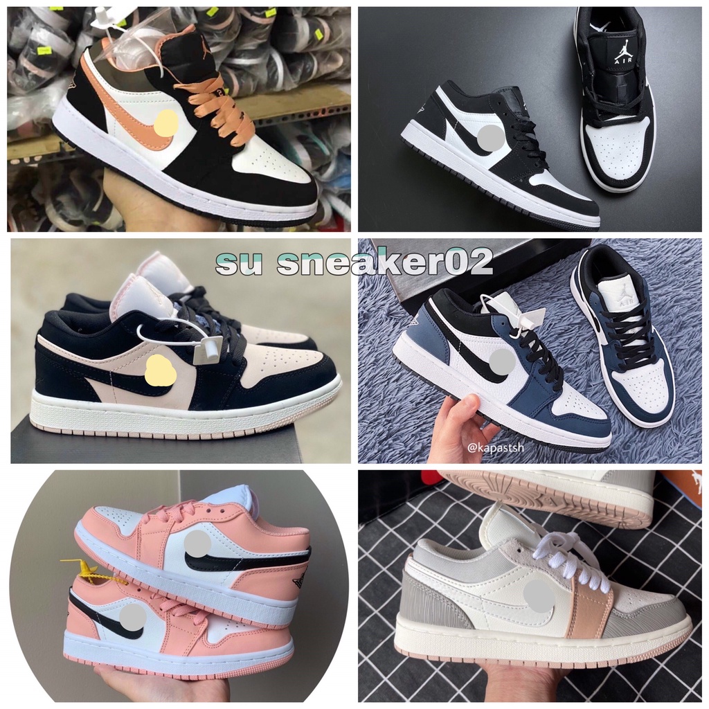 Giày jordan 1 low nam nữ các màu mới nhất , Giày thể thao jordan màu mới nhất 2021 full box bill