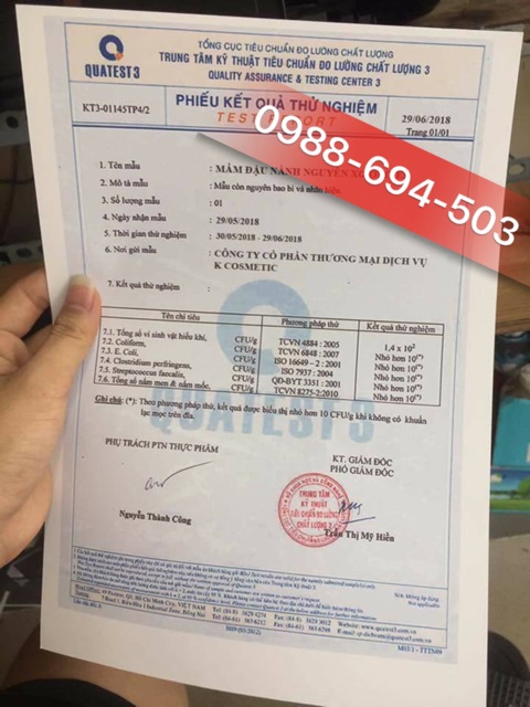 (Freeship 99k) 1kg mầm đậu nành đẹp da, tăng sz vòng 1 HSD 2010