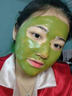 Bột Cám gạo trà xanh handmade