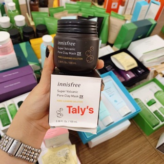Mặt nạ đất sét Innisfree Super Volcanic Pore Clay Mask 2X