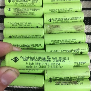 Cell pin 18650 tháo sạc dự phòng