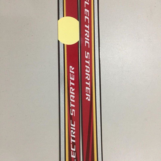 Tem Thái Lửa gắn xe dream - Tem Thái đỏ gắn xe dream Thái và Dream Việt các đời ( LOẠI ĐẸP )