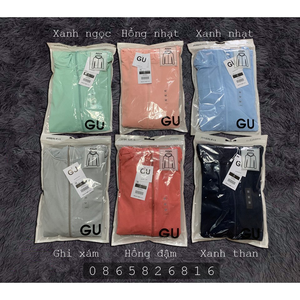 Áo chống nắng Nữ GU thông hơi chống tia UV bản cao cấp | BigBuy360 - bigbuy360.vn