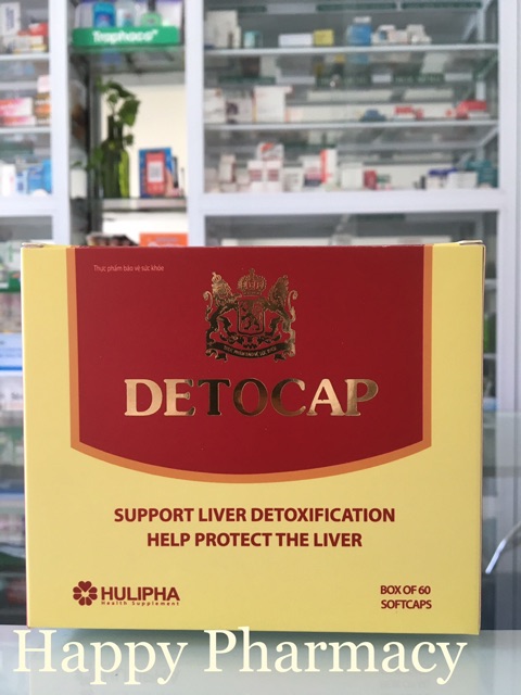 Viên Giải Độc Gan Detocap