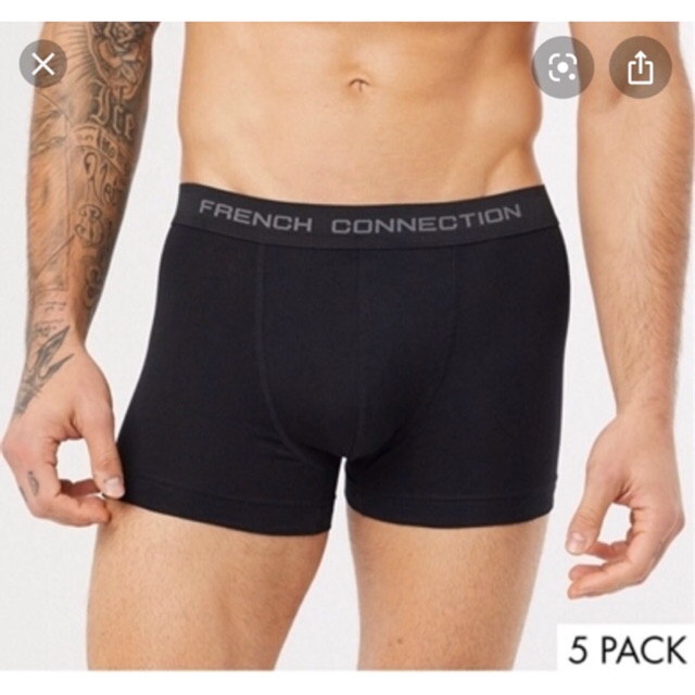 Set 3 Boxer nam Frech Connection, hàng xuất xịn