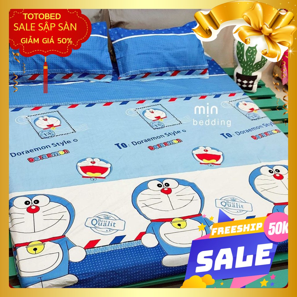 Sỉ Ga Drap trải giường 1m8 PN mẫu totobed 729