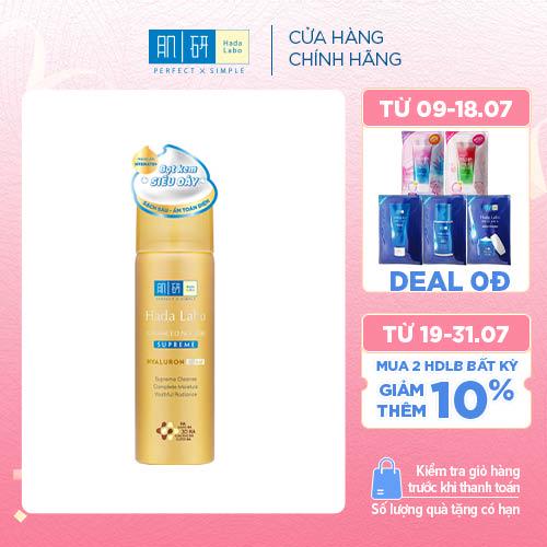 [Mã FMCGMALL -8% đơn 250K] Bọt kem rửa mặt dưỡng ẩm toàn diện Hada Labo Advanced Nourish Supreme Foaming Wash 100g