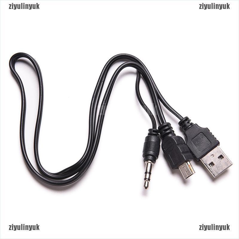 Dây Cáp Âm Thanh Chuyển Đổi USB Sang Mini USB Giắc Cắm 3.5mm Cho Loa