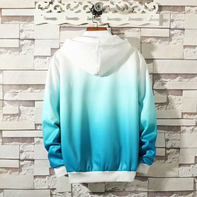 3 colors M-3XL real shot spot Korean men's new version of urban fashion cool wild simple color casual design long-sleeved hoodie | BigBuy360 - bigbuy360.vn