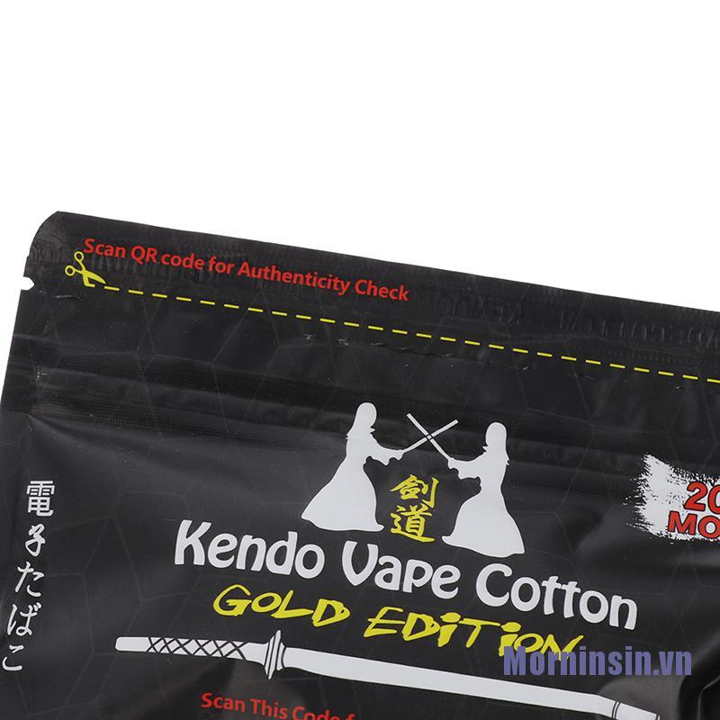 (Hàng Mới Về) Bông Cotton 100% Kháng Khuẩn Cho Buồng Đốt Thuốc Lá Điện Tử Vape