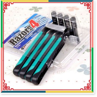 Bộ 4 dao cạo râu razors 3 lưỡi
