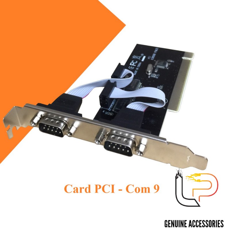 CARD CHUYỂN PCI RA 2 CỔNG RS232 - CARD PCI TO COM 9 (2 PORT)