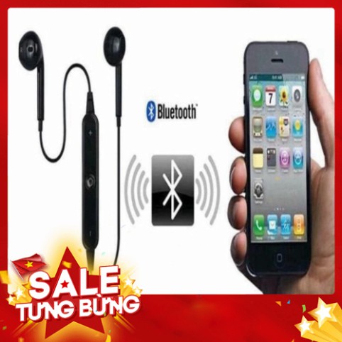 [FREE SHIP] 💥[GIÁ HỦY DIỆT]💥Tai nghe bluetooth thể thao không dây S6 ĐẸP- NHỎ GỌN- ÂM THANH CỰC HAY 💥SIÊU RẺ💥