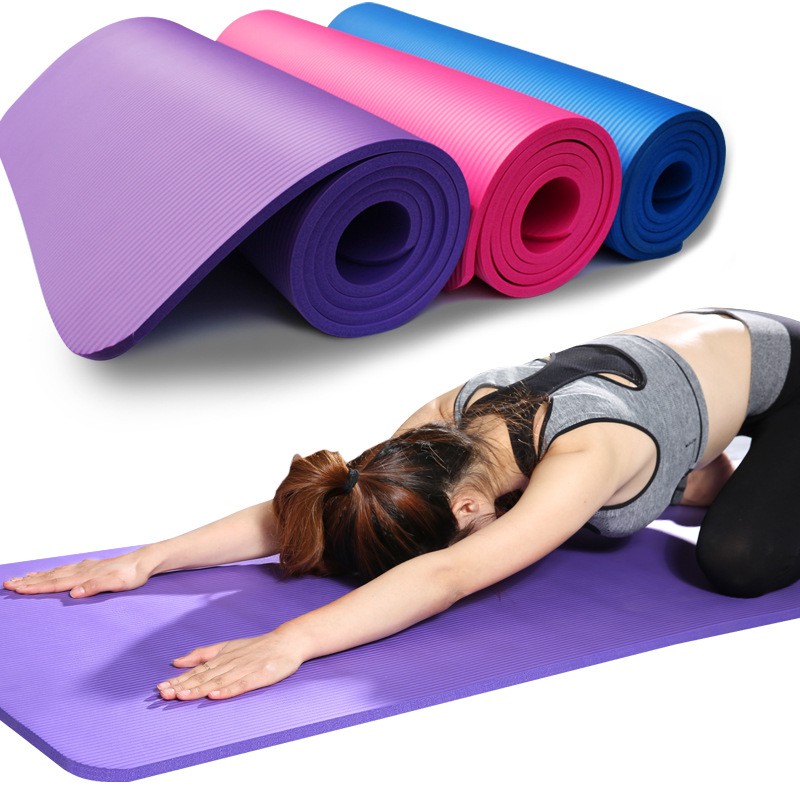 Thảm yoga VN - TPE 1 LỚP 6mm Chống xẹp lún S33 Shalla