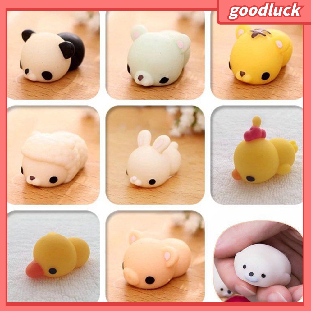 Đồ chơi bóp hình con gà/thỏ dễ thương giúp giảm căng thẳng hiệu quả cho người lớn và trẻ em