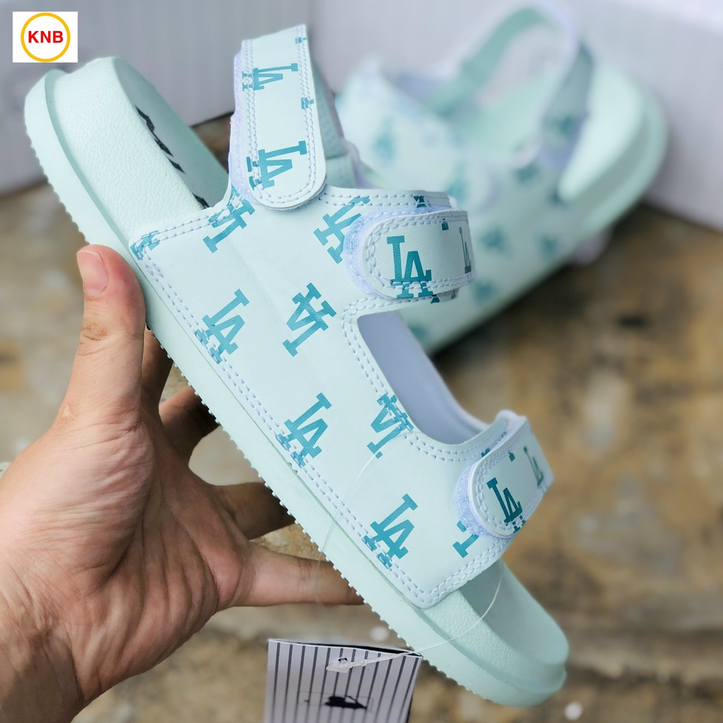 Giày Sandal -FREESHIP-Dép Sandal nam nữ thể thao 𝐌𝐋𝐁 full mẫu bền đẹp đế bằng siêu nhẹ học sinh,LA xanh mint
