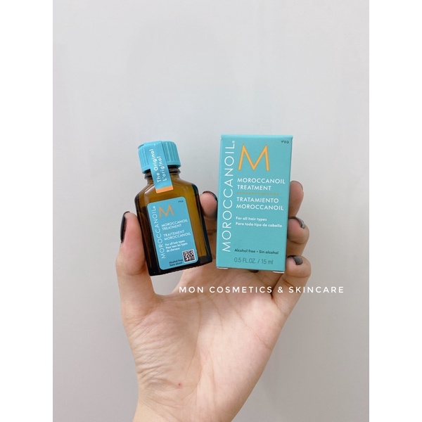 Set dưỡng tóc Moroccanoil Treatment 15ml - Hydrating Styling Cream 20ml - Night Body Serum 10ml