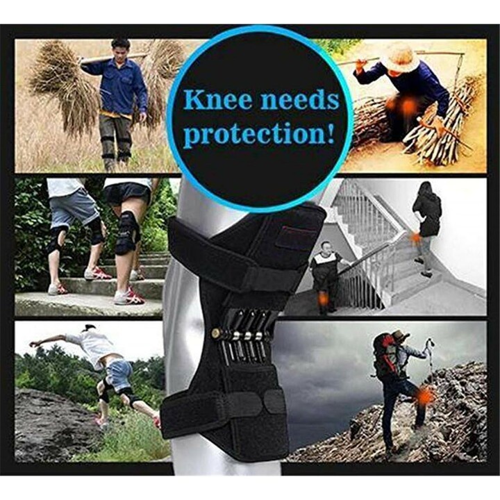 Bộ 2 Băng Đeo Trợ Lực Khớp Gối Có Lò Xo Giúp Hỗ Trợ Và Bảo Vệ Khớp Gối Rất Tốt Cho Tình Trạng Chấn Thương