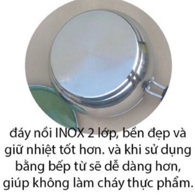 [RẺ VÔ ĐỊCH] Nồi NẤU BỘT/CHÁO trẻ em cao cấp 2 đáy Hoàng Gia