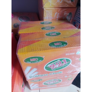 Phấn không bụi MIC - Phấn Trắng (hộp 10 viên)