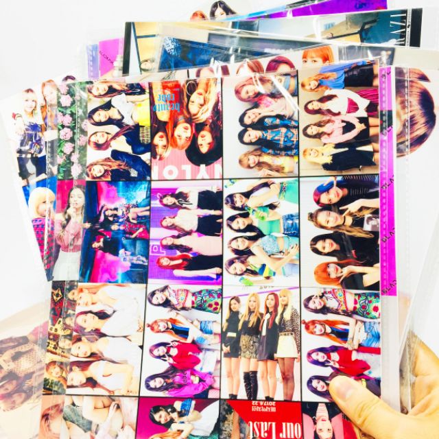 Combo 3 poster decal Idol Blackpink