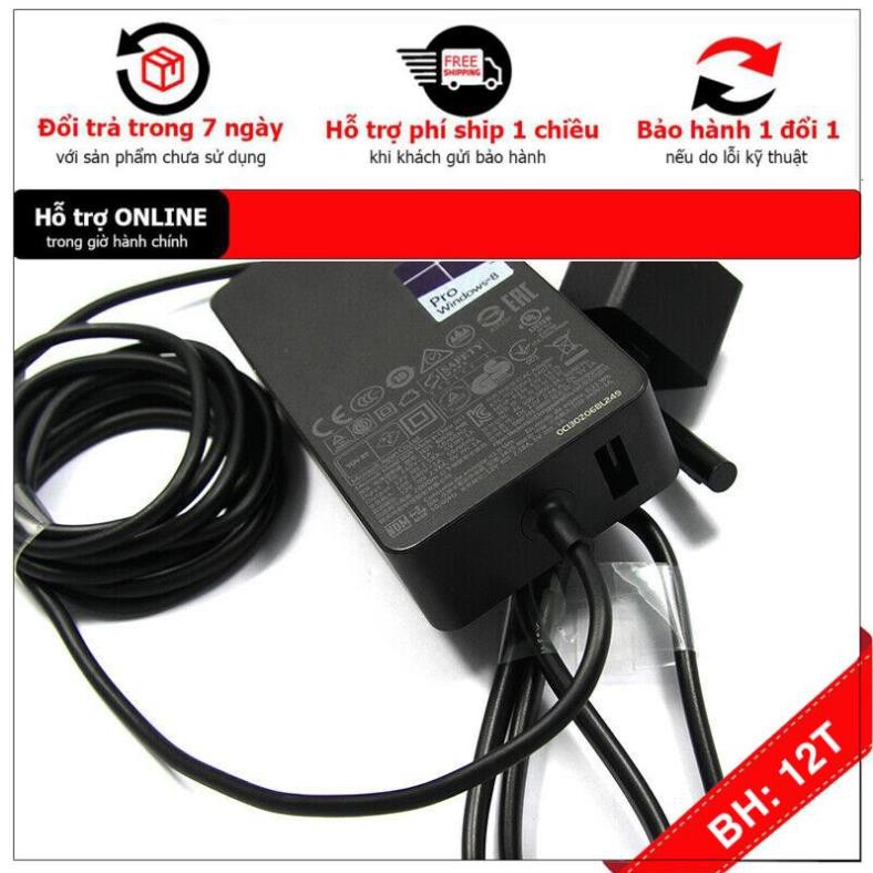 [BH12TH] 🎁Bảo Hành 12 Tháng 🎁 Sạc SURFACE PRO 3 4 - 12V - 2.58A (30W) ZIN mã sạc 1625 | BigBuy360 - bigbuy360.vn