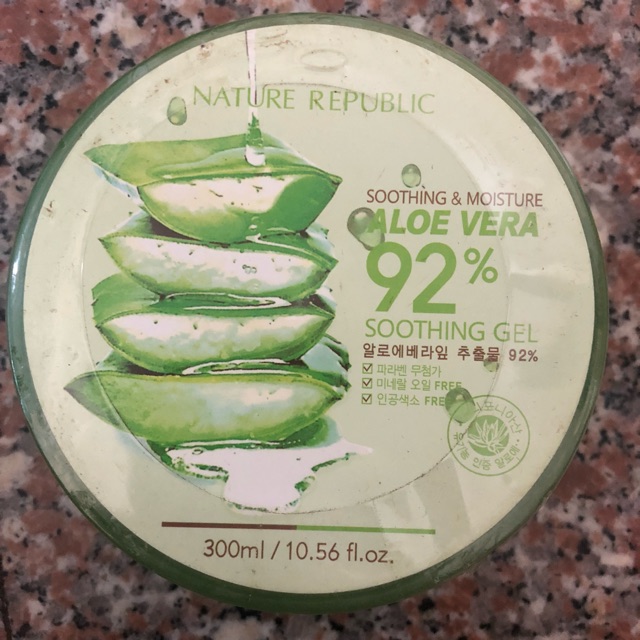 Gel Lô Hội - Aloe Vera Nature Republic 92% / dưỡng da lô hội hàn quốc