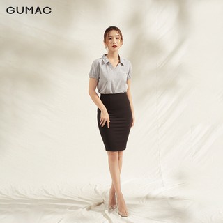 Áo nữ cổ V tay ngắn AA1120 GUMAC