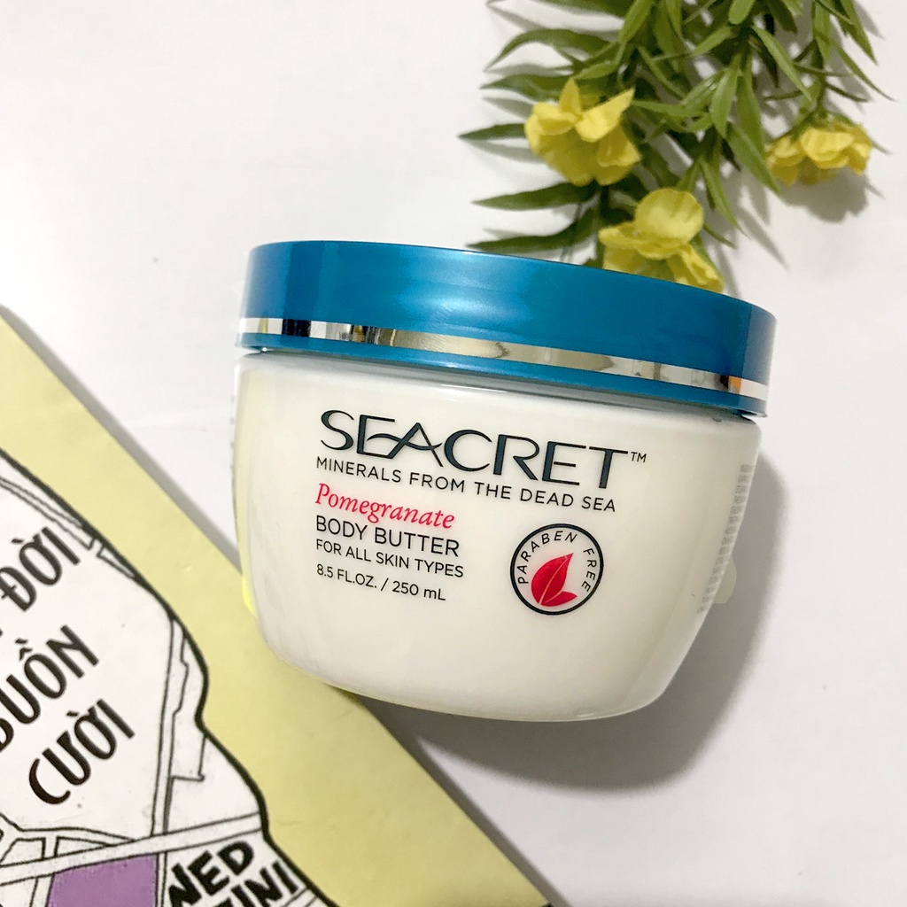 KEM DƯỠNG THỂ SEACRET TINH THỂ LỰU BODY BUTTER POMEGRANATE