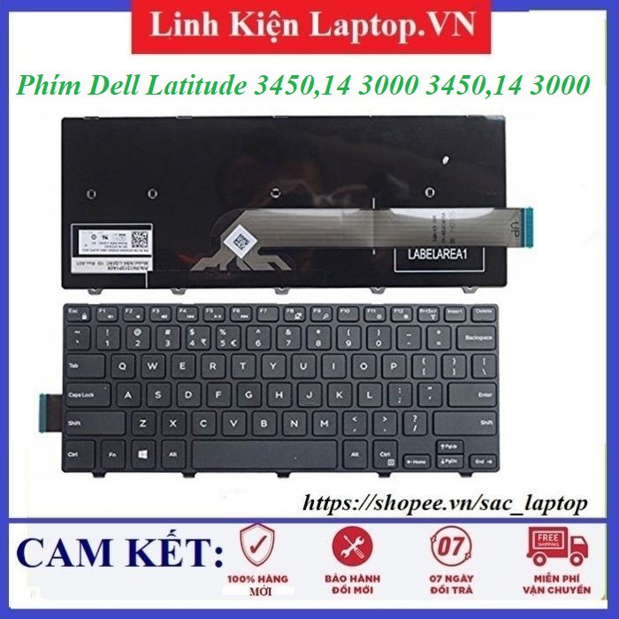 ⚡Bàn phím laptop Dell Latitude 3450,14 3000 3450,14 3000