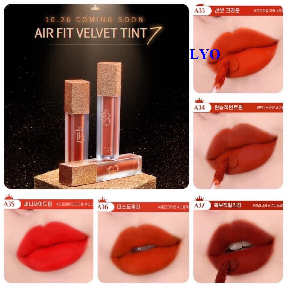 Mẫu mới ver7 (Màu 18-37) Son Kem Lì Black Rouge Air Fit Velvet Tint Ver4,5,6 | Thế Giới Skin Care