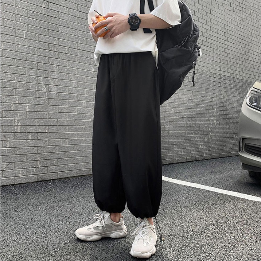 Quần Thể Thao Nam Nữ Mặc 2 Kiểu Ống Suông Culottes Và Jogger Bo Gấu Lưng Thun Co Giãn JOGGER 9000064C2