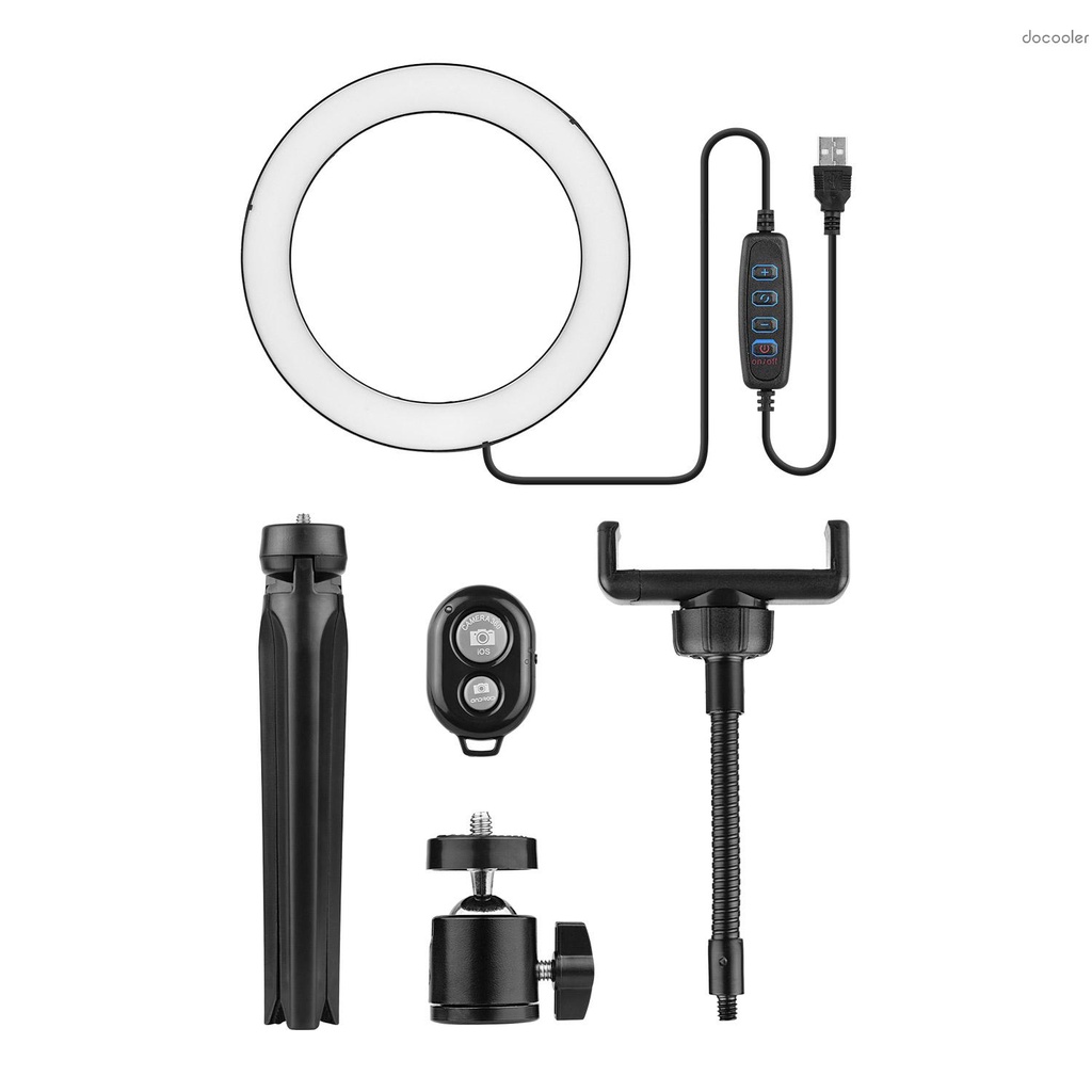 Vòng Đèn Led 8.6 Inch / 22cm Đường Kính 3000-6000k 10 Chế Độ Sáng Có Thể Điều Khiển Từ Xa | BigBuy360 - bigbuy360.vn